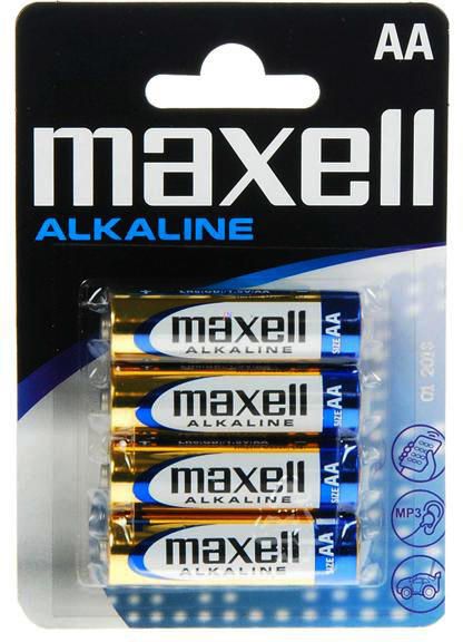 MAXELL alkaline LR6 AA ceruza elem (4 db)