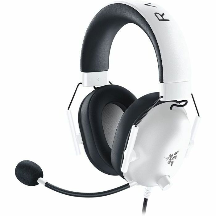 Razer Blackshark V2 X fehér gamer mikrofonos fejhallgató