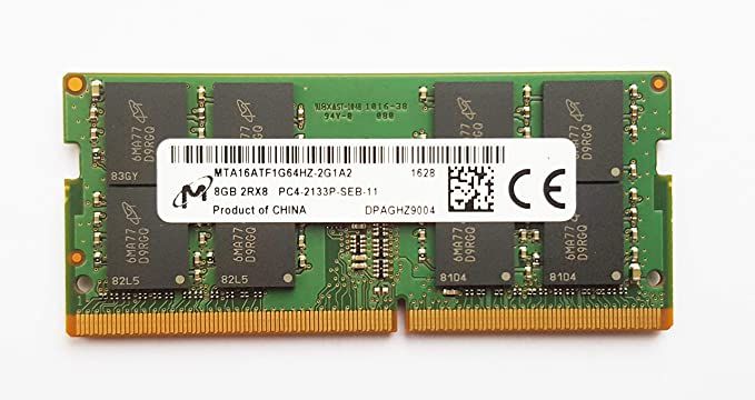 8GB DDR4 2133Mhz Micron So-Dimm