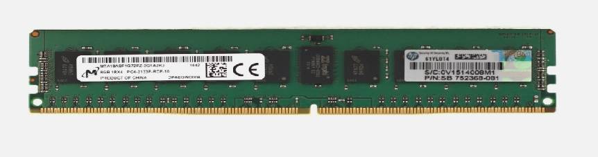 8GB DDR4 2133MHz Reg ECC Micron