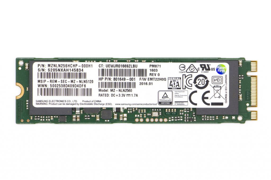 Samsung 256GB M.2 2280 SATA SSD