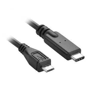 VCOM Micro USB 2.0 - USB 3.1 Type C kábel 1m