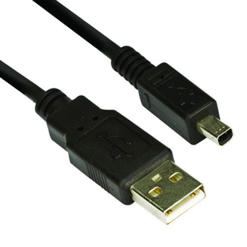 VCOM USB 2.0 - Min USB 4p 2.0v átalakító kábel 1.8m