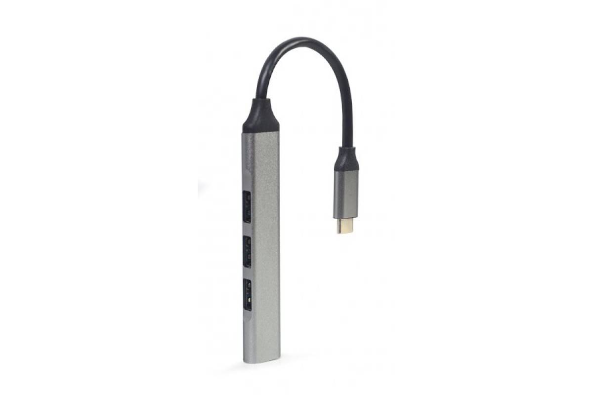 USB Hub 4portos Gembird UHB-CM-U3P1U2P3-03 Type-C USB 3.1 