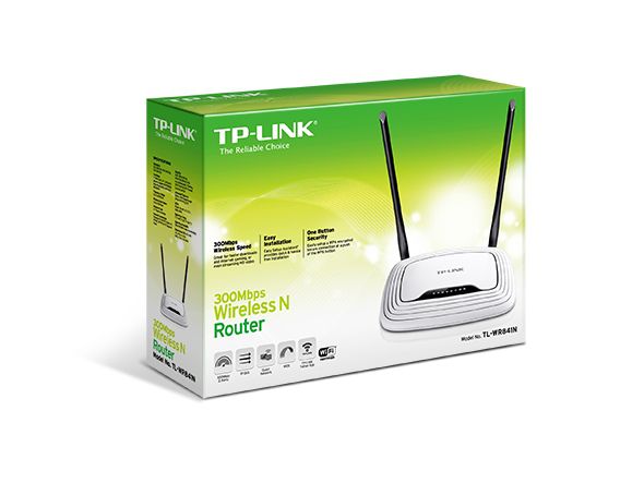 Tp-Link TL-WR841N 300Mbps WIFI Router 2x2MIMMO Fix antennás