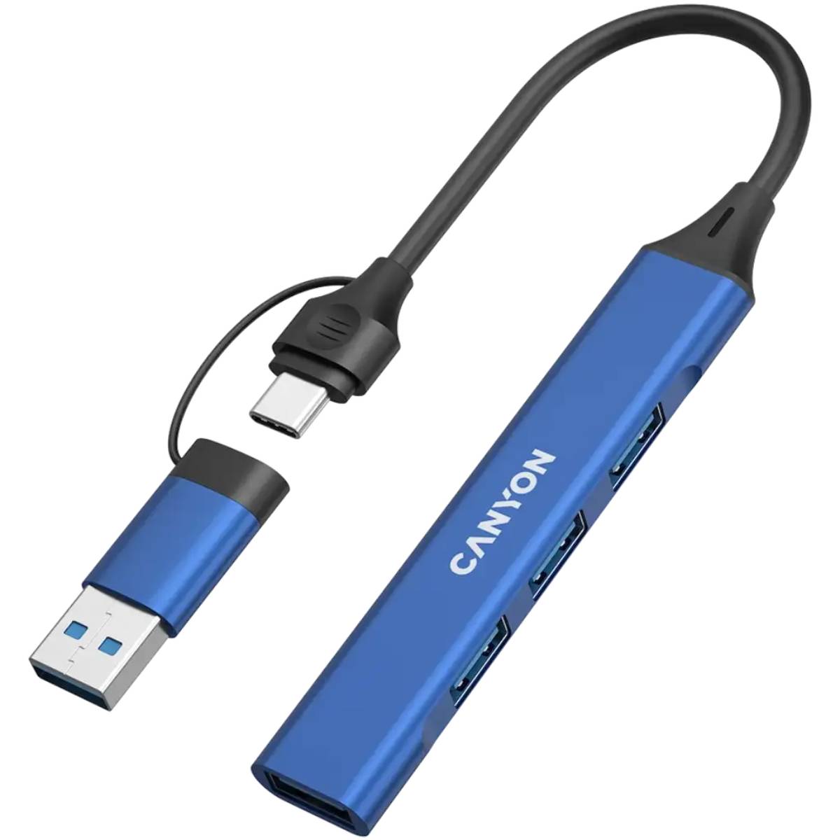 Canyon HUB USB-A / USB Type-C → 3db USB 2.0 port + 1 USB 3.0 port