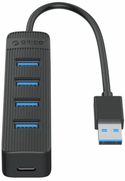 4 portos USB 3.0 + 1db USB Type-C HUB Orico