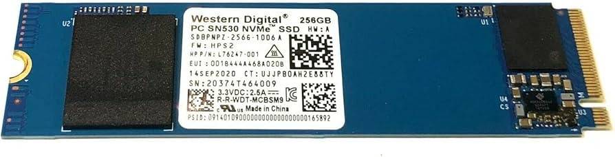 WD 512GB M.2 NVMe SSD