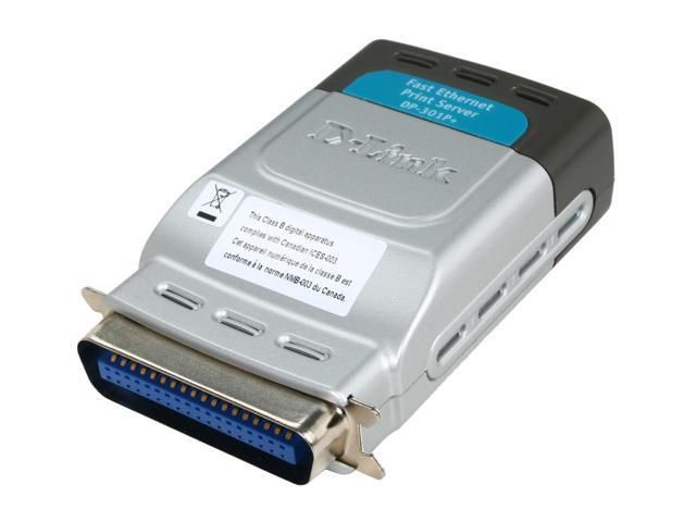 D-Linl DP-301P+ párhuzamos nyomtató port LAN adapter