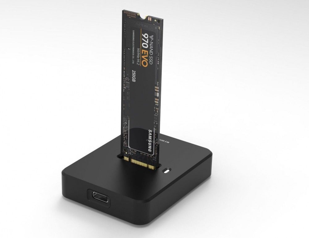 M.2 NVMe SSD dokkoló USB 3.2