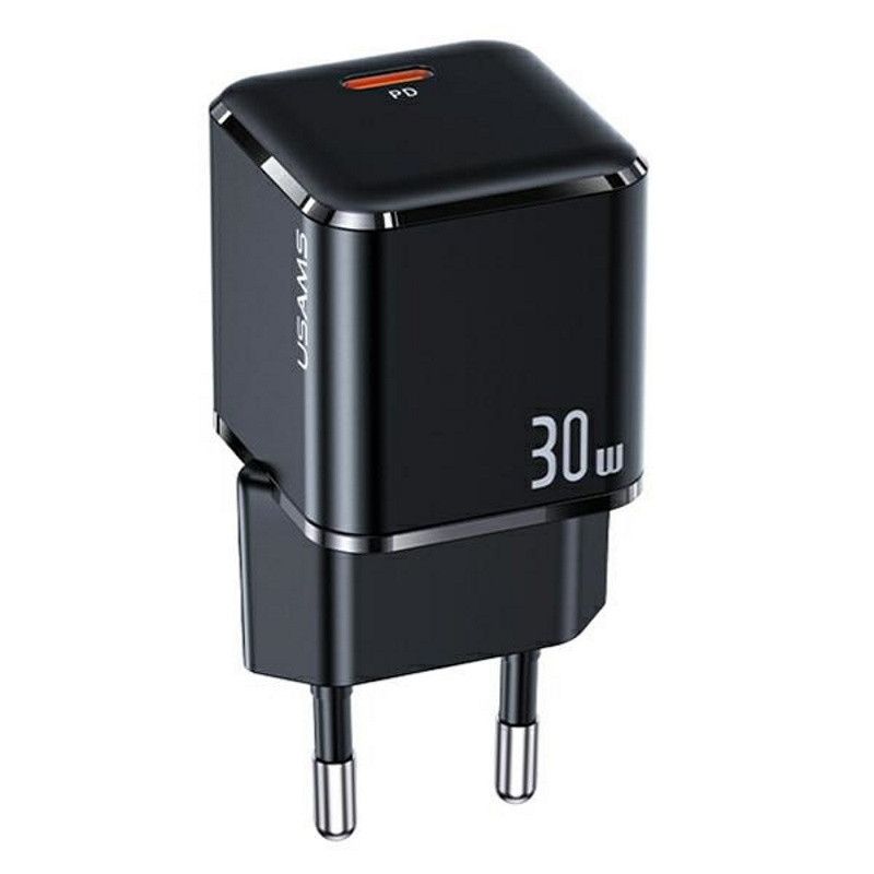 USAMS US-CC148 T42 hálózati töltő - 1db Type-C aljzat, 5V / 3000 mA, PD, 30W