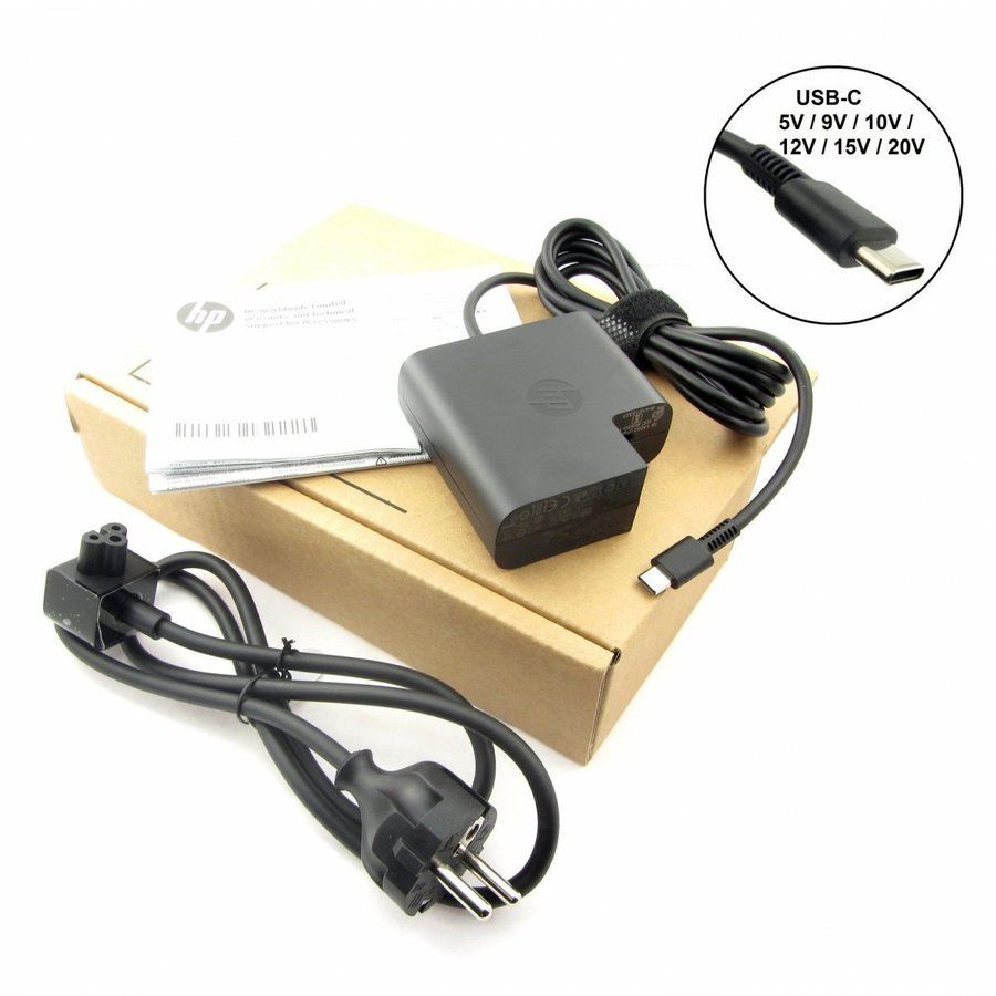HP 65W USB Type-C csatlakozású gyári adapter