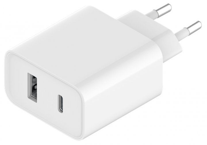Xiaomi USB A + USB Type-C hálózati töltő 33W