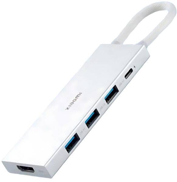 Xiaomi USB Type-C → 3db USB 3.0 + USB Type-C + HDMI elosztó