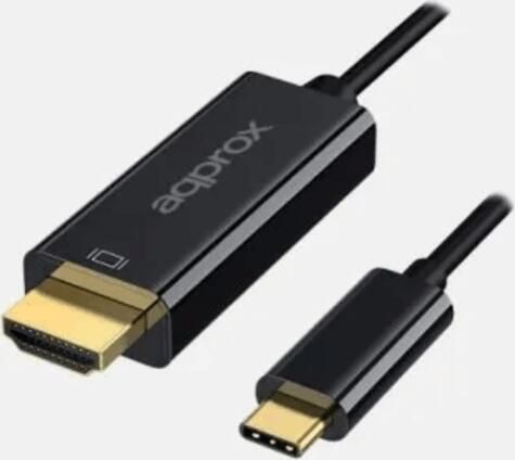 Approx USB-C apa - HDMI 2.0 apa Adapterkábel 1,2m