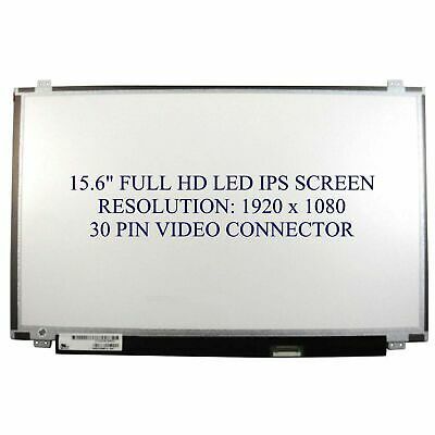 15,6" Full HD (1920*1080) IPS notebook kijelző (Slim) (30 pin) (Matt)