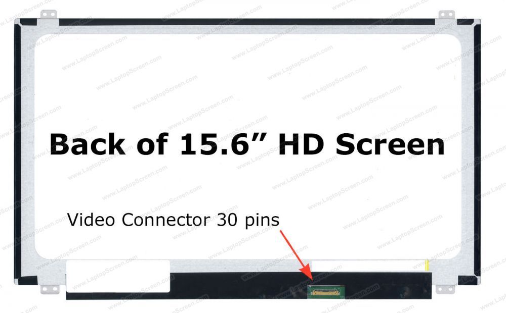 15,6" HD LED Slim Kijelző (1366*768) 30 pin