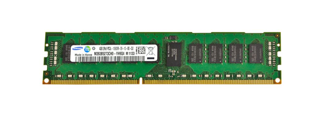 Samsung 4GB DDR3 1600MHz PC3L-12800R 1.35V ECC szerver memória